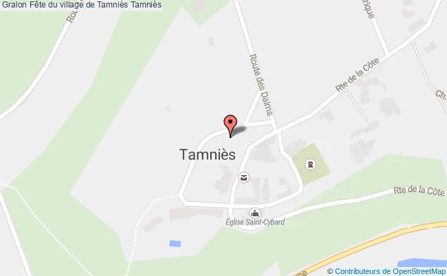 plan Fête Du Village De Tamniès Tamniès