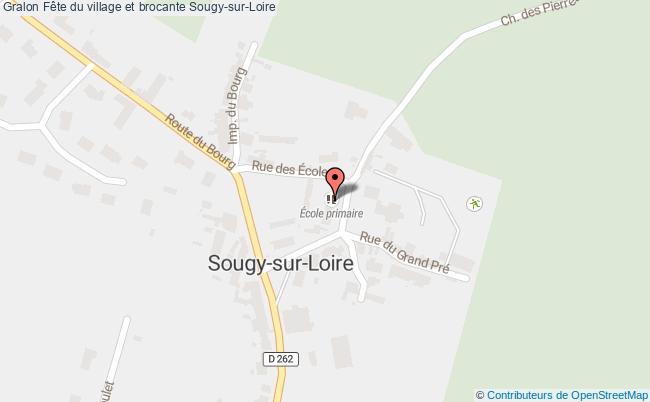 plan Fête Du Village Et Brocante Sougy-sur-Loire