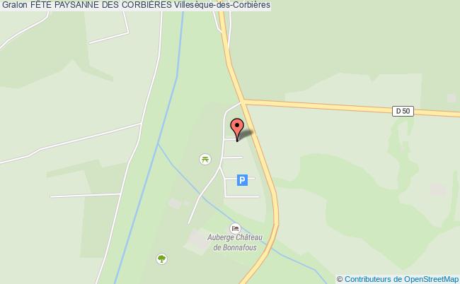 plan FÊte Paysanne Des CorbiÈres Villesèque-des-Corbières