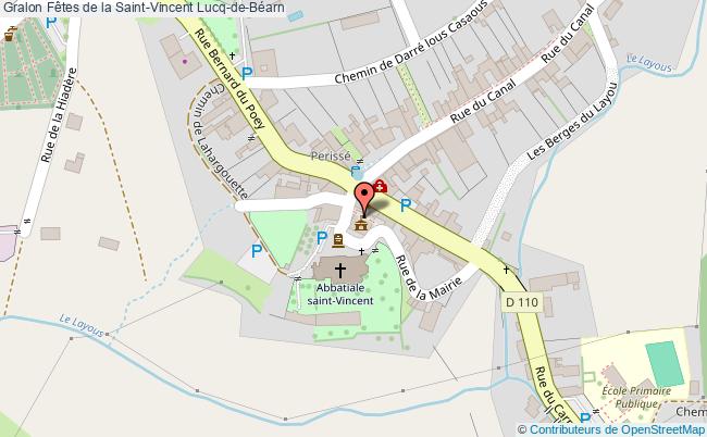 plan Fêtes De La Saint-vincent Lucq-de-Béarn