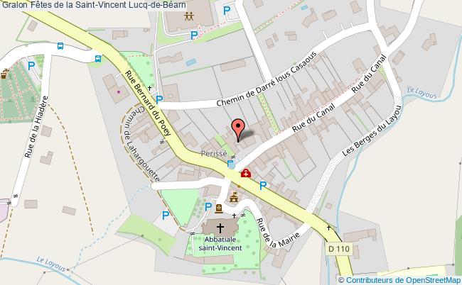 plan Fêtes De La Saint-vincent Lucq-de-Béarn