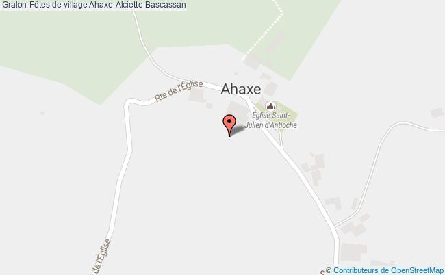 plan Fêtes De Village Ahaxe-Alciette-Bascassan