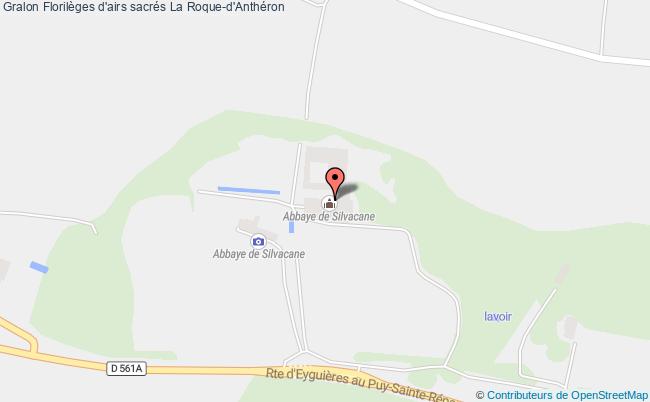 plan Florilèges D'airs Sacrés La Roque-d'Anthéron