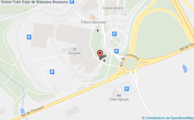 plan Foire Expo De Bressuire Bressuire