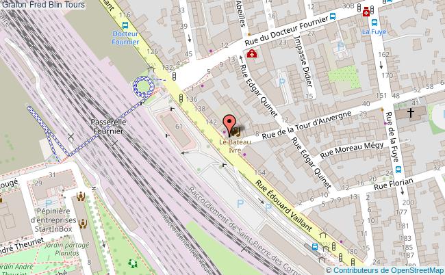 plan Fred Blin Tours