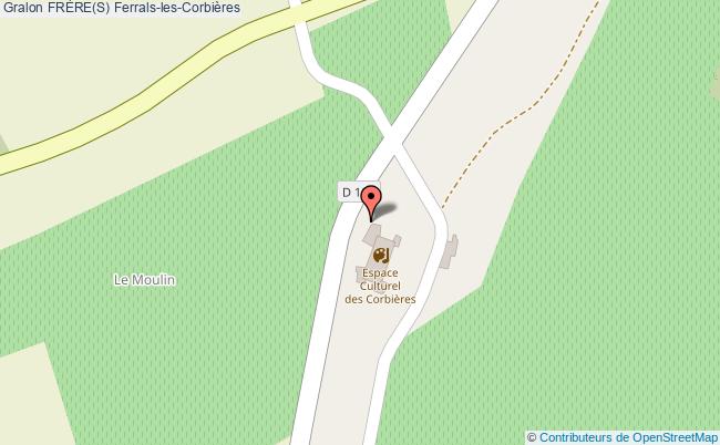 plan FrÈre(s) Ferrals-les-Corbières