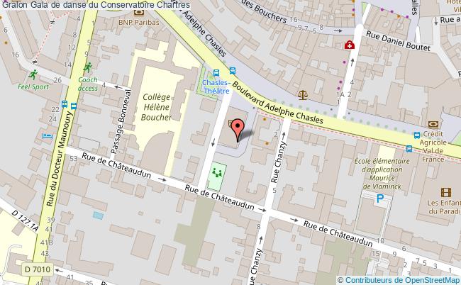 plan Gala De Danse Du Conservatoire Chartres