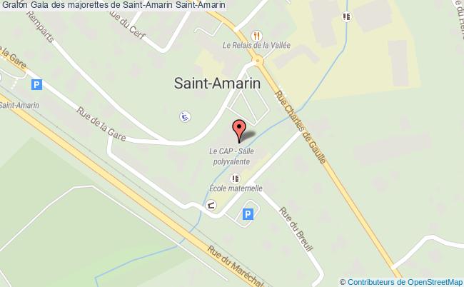 plan Gala Des Majorettes De Saint-amarin Saint-Amarin