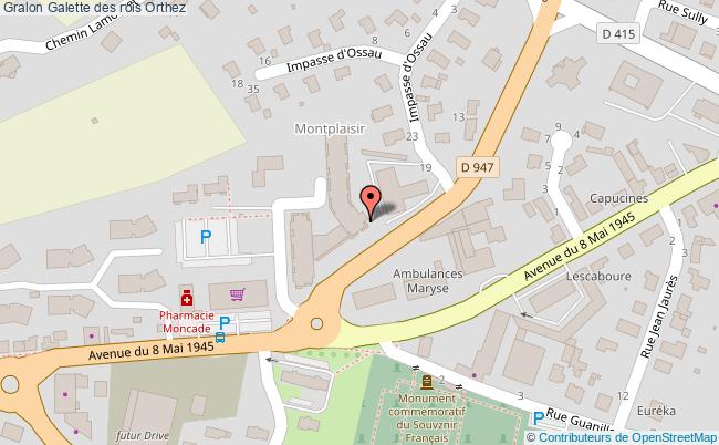 plan Galette Des Rois Orthez