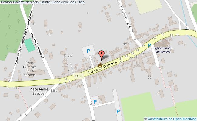 plan Galette Des Rois Sainte-Geneviève-des-Bois