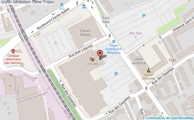 plan Génération Céline Troyes