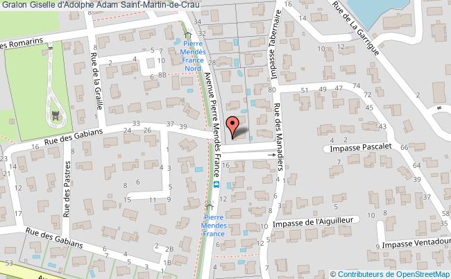 plan Giselle D'adolphe Adam Saint-Martin-de-Crau