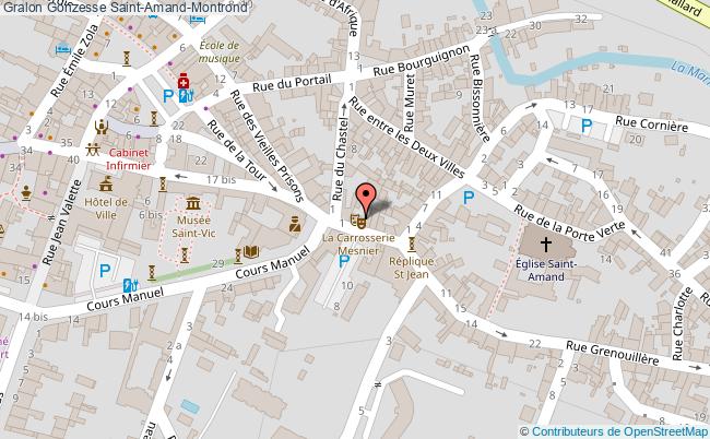 plan Gonzesse Saint-Amand-Montrond