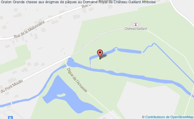 plan Grande Chasse Aux énigmes De Pâques Au Domaine Royal De Château Gaillard Amboise
