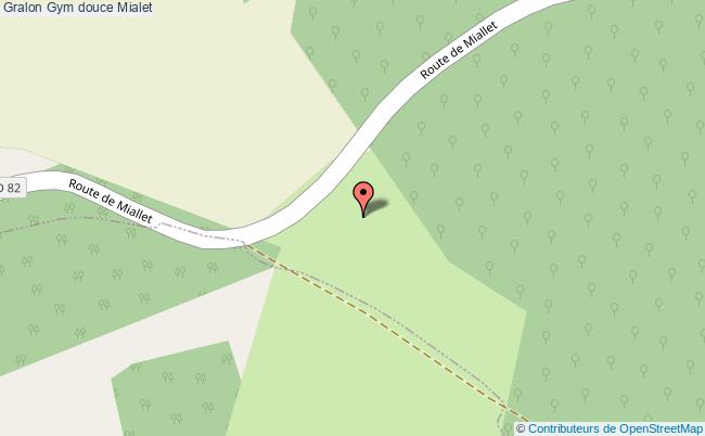 plan Gym Douce Mialet