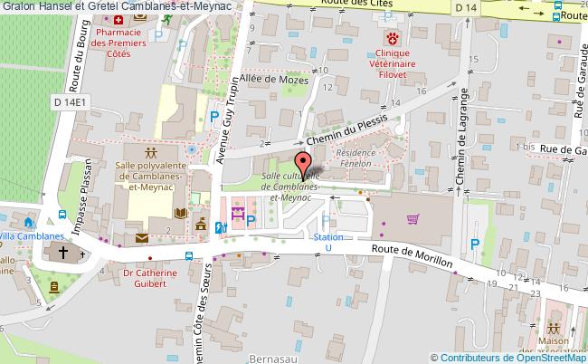 plan Hansel Et Gretel Camblanes-et-Meynac