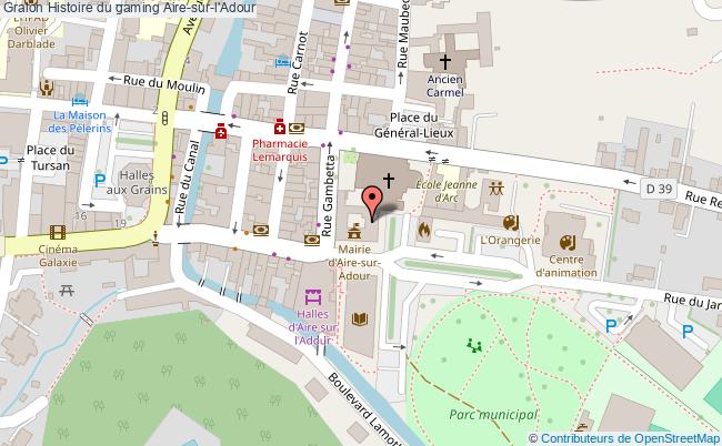 plan Histoire Du Gaming Aire-sur-l'Adour
