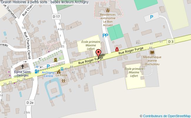 plan Histoires à Petits Sons : Bébés Lecteurs Archigny