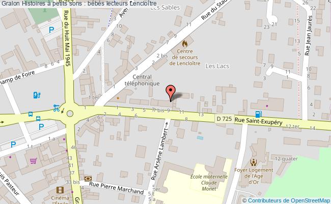 plan Histoires à Petits Sons : Bébés Lecteurs Lencloître