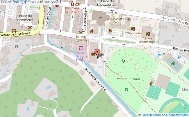 plan Hola, ¿qué Tal? Aire-sur-l'Adour