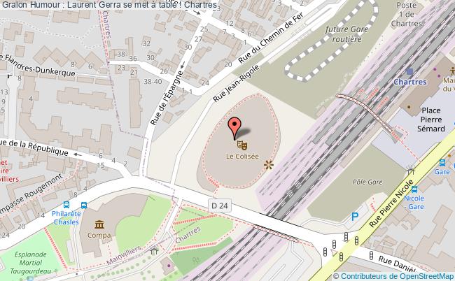 plan Humour : Laurent Gerra Se Met à Table ! Chartres