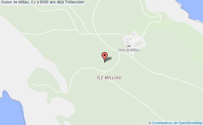 plan Ile Milliau, Il Y A 6000 Ans Déjà Trébeurden