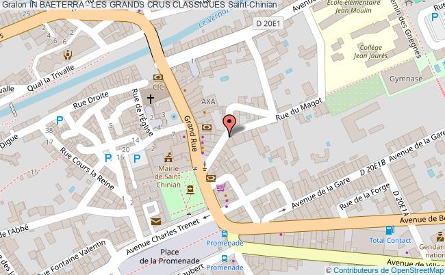 plan In Baeterra - Les Grands Crus Classiques Saint-Chinian