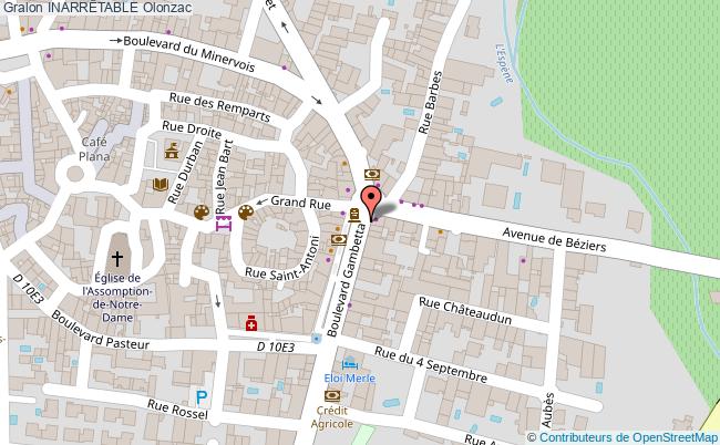 plan InarrÊtable Olonzac