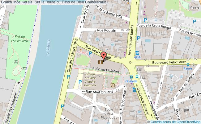 plan Inde Kerala, Sur La Route Du Pays De Dieu Châtellerault