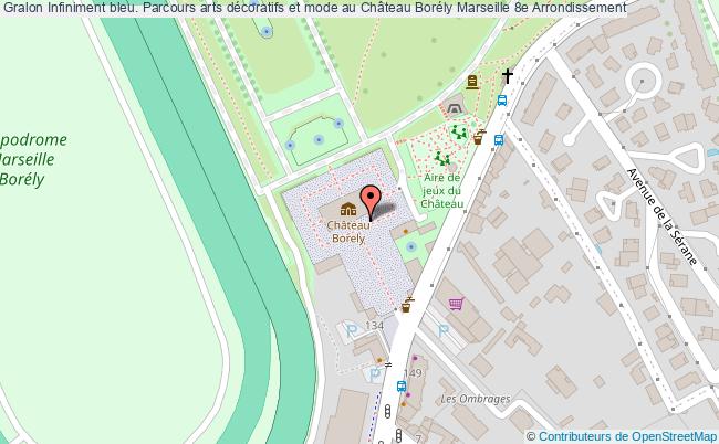 plan Infiniment Bleu. Parcours Arts Décoratifs Et Mode Au Château Borély Marseille