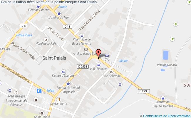 plan Initiation-découverte De La Pelote Basque Saint-Palais