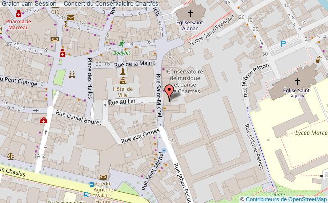 plan Jam Session – Concert Du Conservatoire Chartres