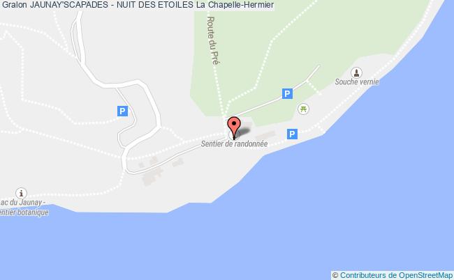 plan Jaunay'scapades - Nuit Des Etoiles La Chapelle-Hermier