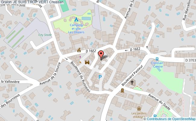 plan Je Suis Trop Vert Creissan
