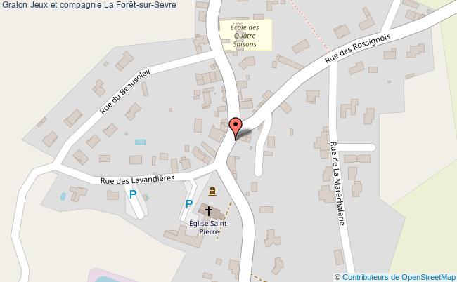 plan Jeux Et Compagnie La Forêt-sur-Sèvre