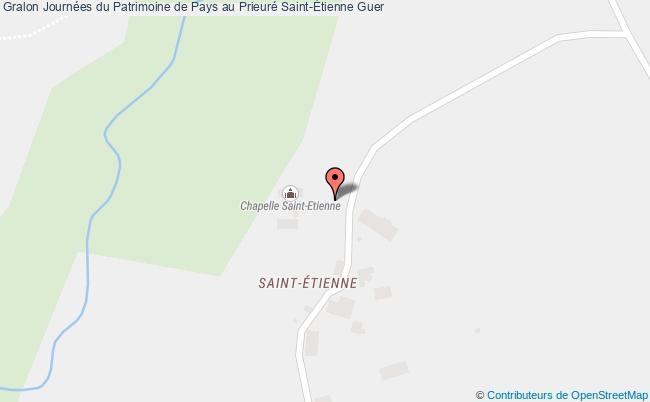 plan Journées Du Patrimoine De Pays Au Prieuré Saint-Étienne Guer