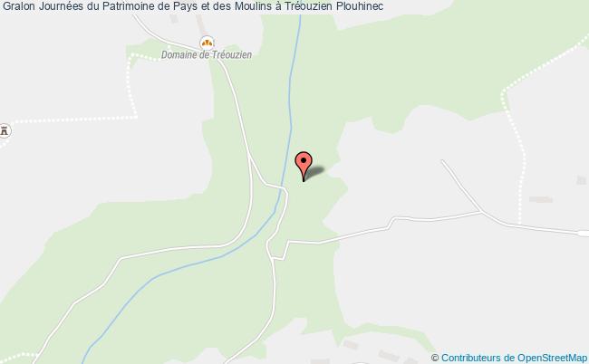 plan Journées Du Patrimoine De Pays Et Des Moulins à Tréouzien Plouhinec