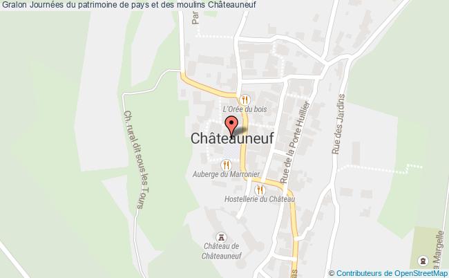 plan Journées Du Patrimoine De Pays Et Des Moulins Châteauneuf