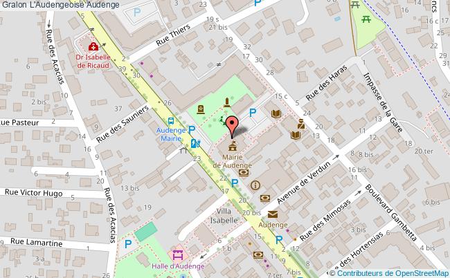 plan L'audengeoise Audenge