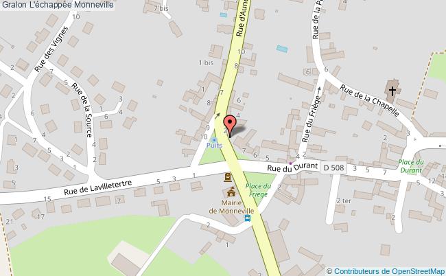 plan L'échappée Monneville