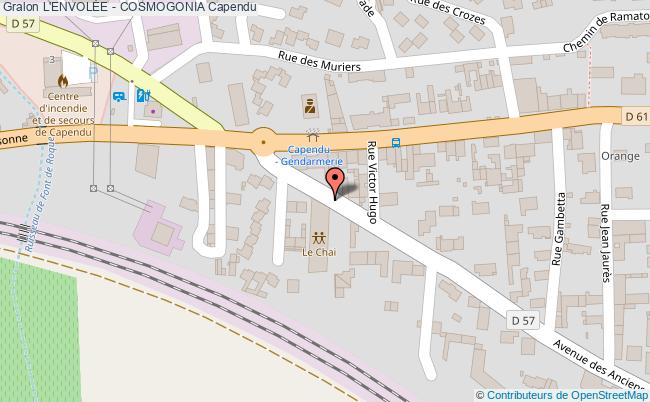 plan L'envolÉe - Cosmogonia Capendu