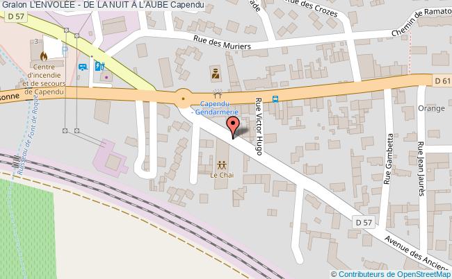 plan L'envolÉe - De La Nuit À L’aube Capendu