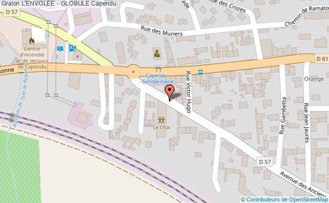 plan L'envolÉe - Globule Capendu