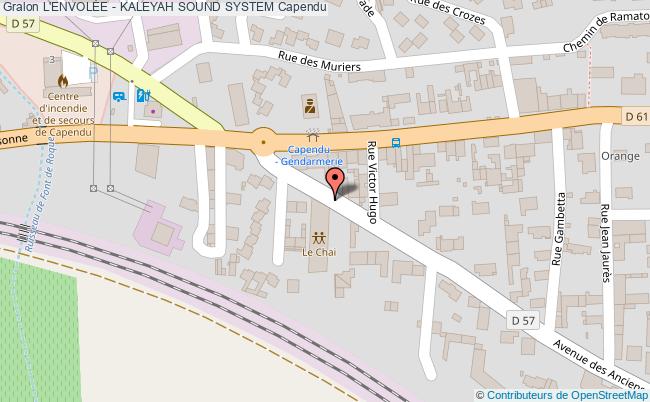 plan L'envolÉe - Kaleyah Sound System Capendu