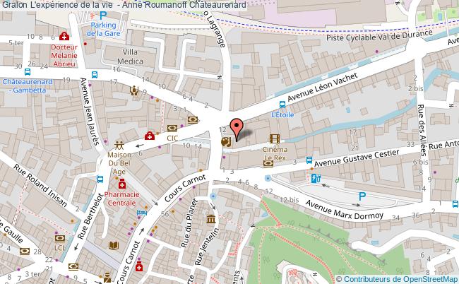 plan L'expérience De La Vie  - Anne Roumanoff Châteaurenard