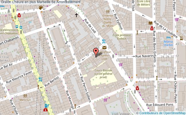 plan L'heure En Plus Marseille