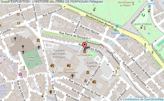 plan L’histoire Militaire De Perpignan Perpignan