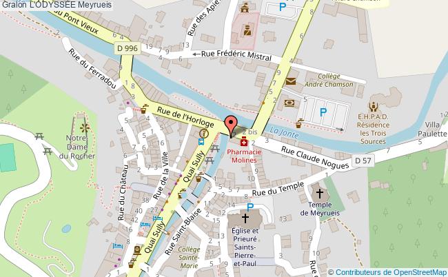 plan L'odyssÉe Meyrueis