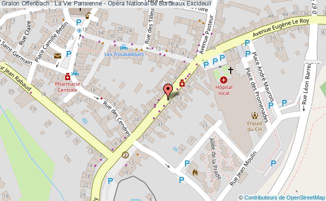 plan L'orchestre D'harmonie De Thiviers Excideuil