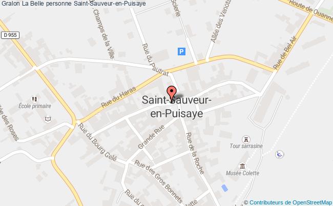 plan La Belle Personne Saint-Sauveur-en-Puisaye